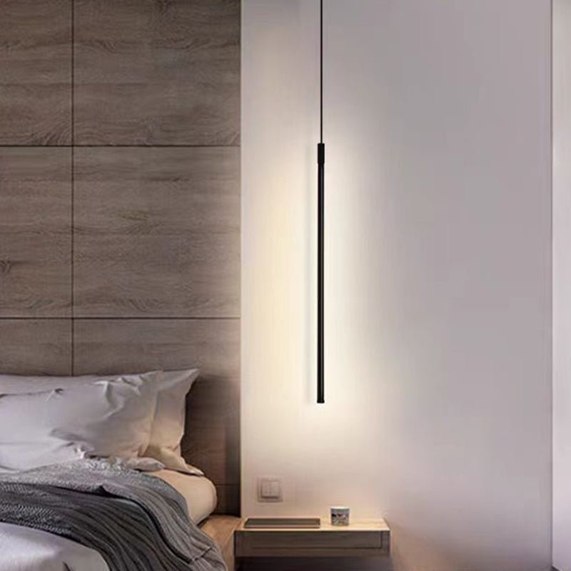 Minimalistischer Aluminium Zylinder LED Pendelleuchte Verstellbar Hero