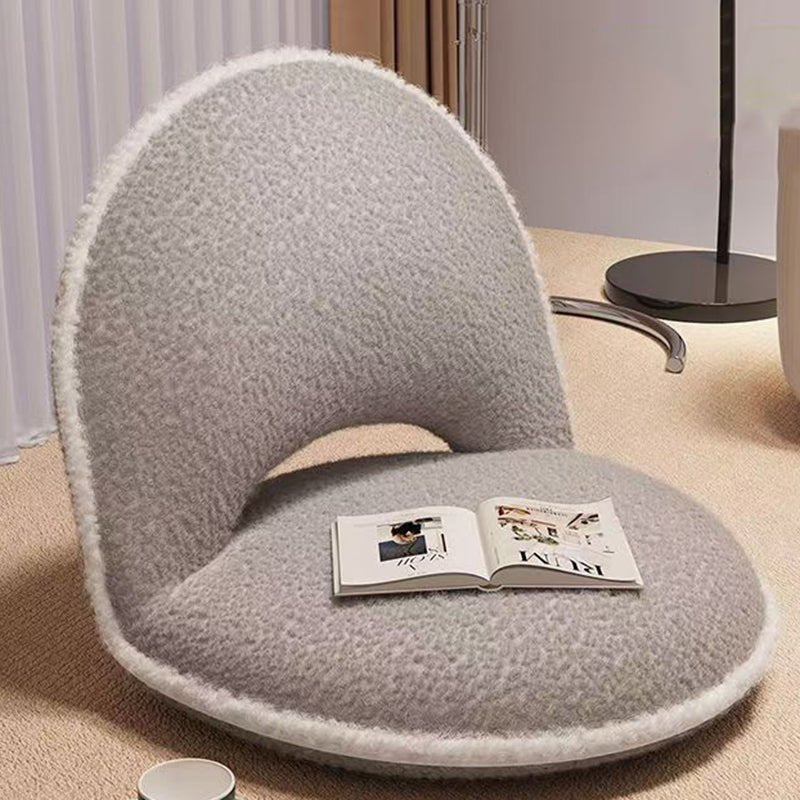 Minimalistischer Cord Polsterstuhl Oval klappbar Lifestyle