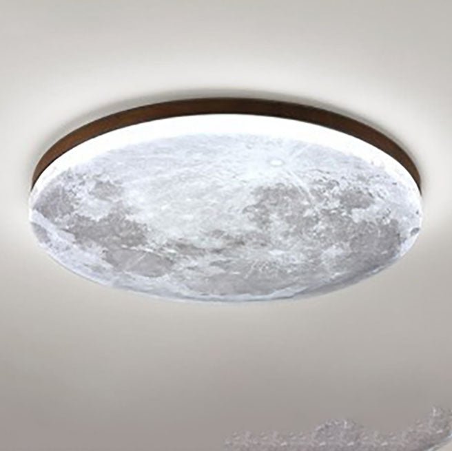 Moderne Acryl LED Deckenleuchte Rund Flach View 18