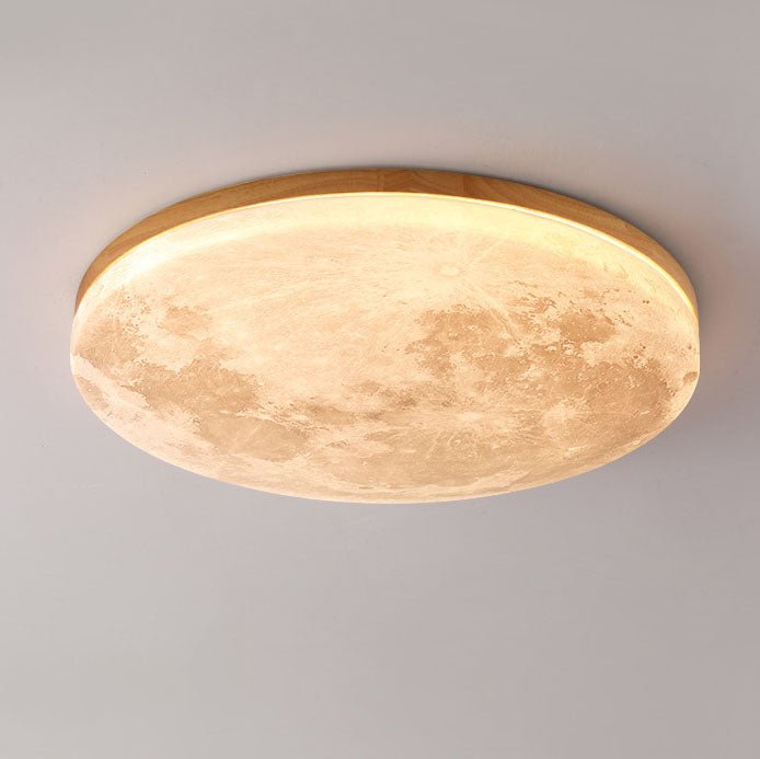 Moderne Acryl LED Deckenleuchte Rund Flach View 19