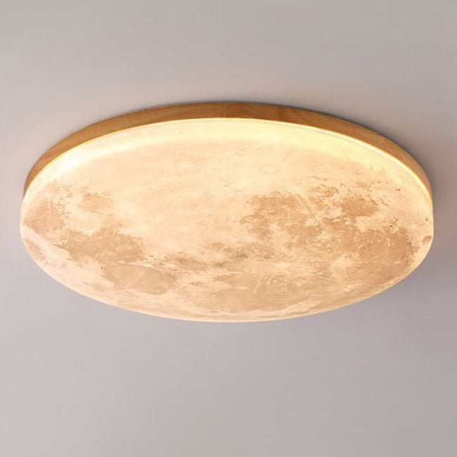 Moderne Acryl LED Deckenleuchte Rund Flach View 20