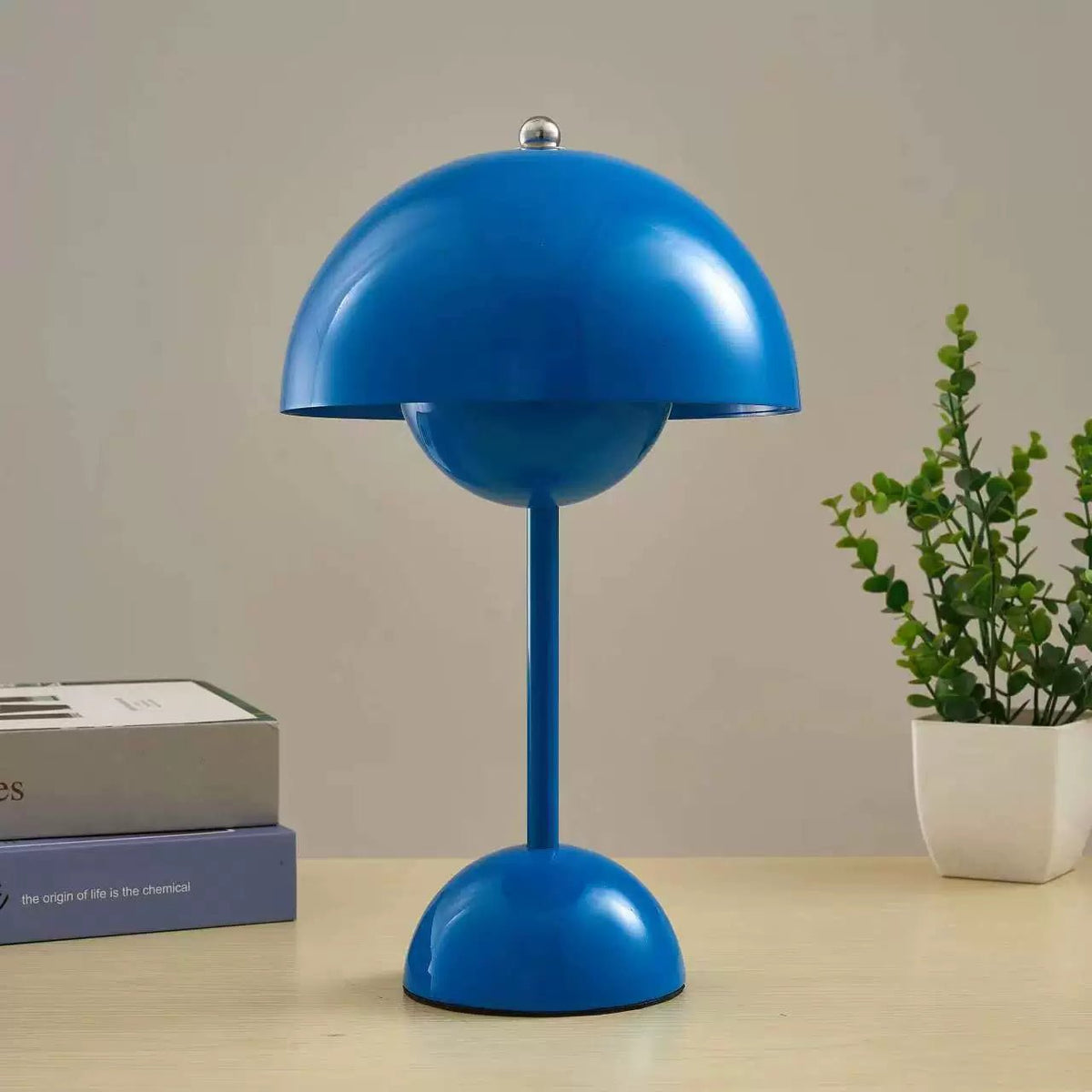 Moderne Akku Tischleuchte Kugelförmig Minimalistisch Alternate