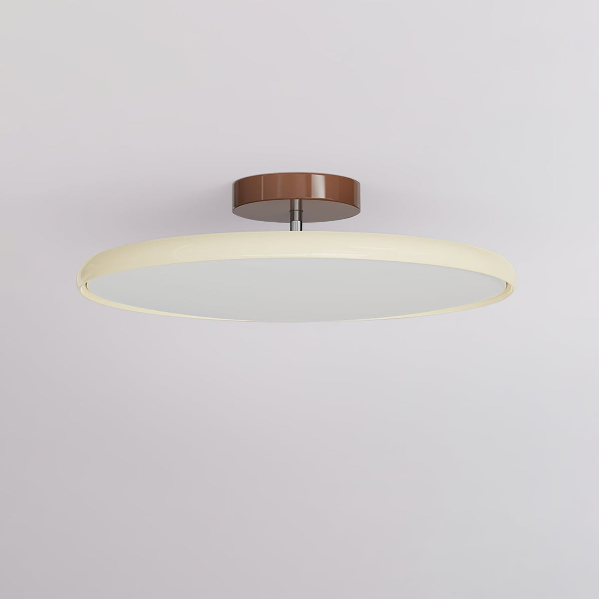 Moderne Farbige Deckenleuchte Rund Verstellbar Close Up