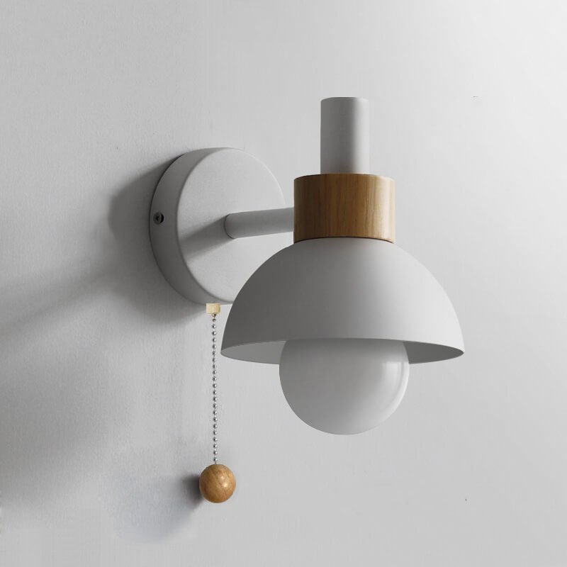 Moderne Glas Kugel Wandleuchte im Macaron Stil View 15