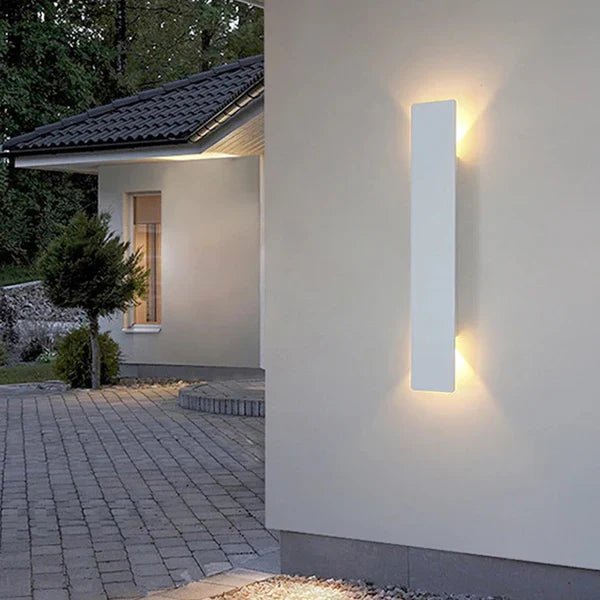Moderne LED Außenwandleuchte Up Down Wasserdicht Full