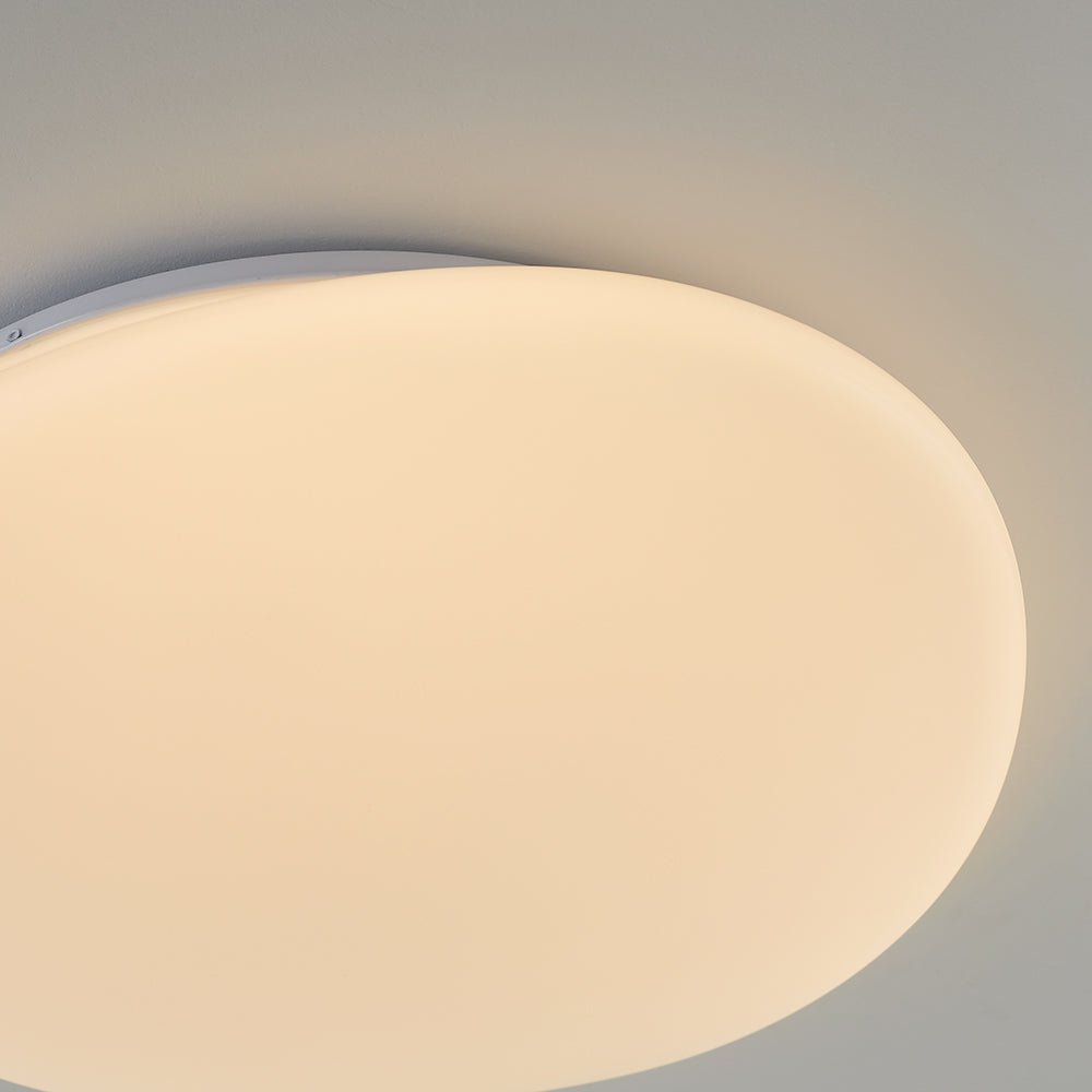 Moderne LED Deckenleuchte in Kieselform View 14