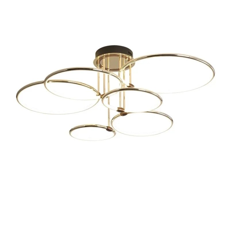 Moderne LED Deckenleuchte mit Ring Design Geometrisch View 11