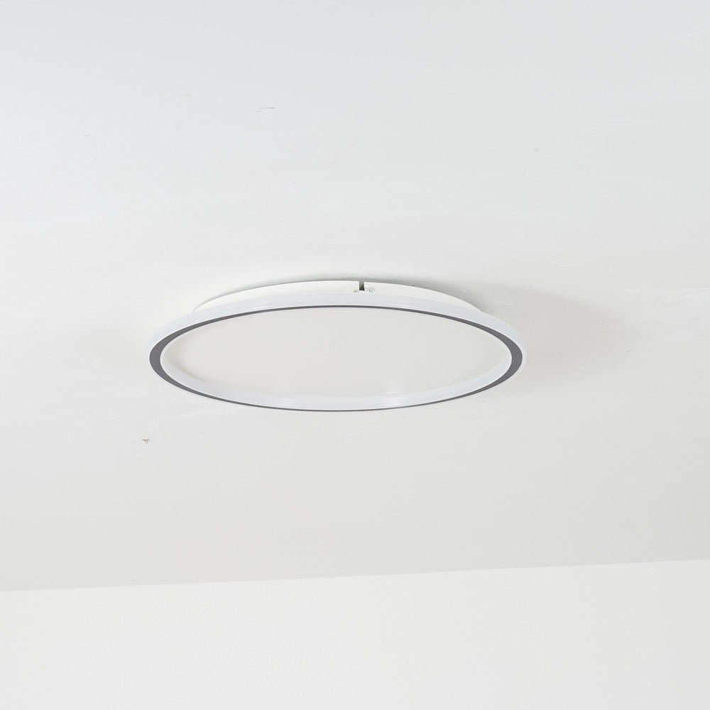 Moderne LED Deckenleuchte Rund mit Ringdesign Angle