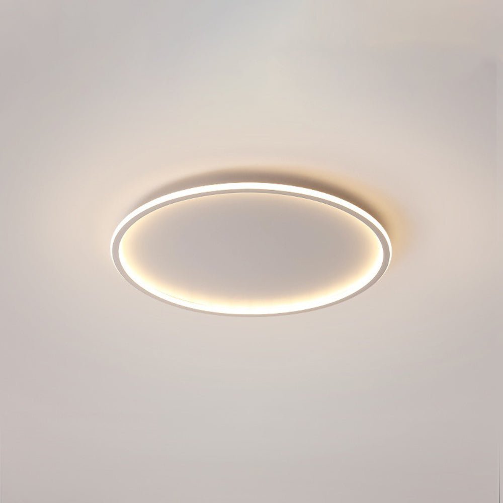 Moderne LED Deckenleuchte Rund mit Ringdesign Full