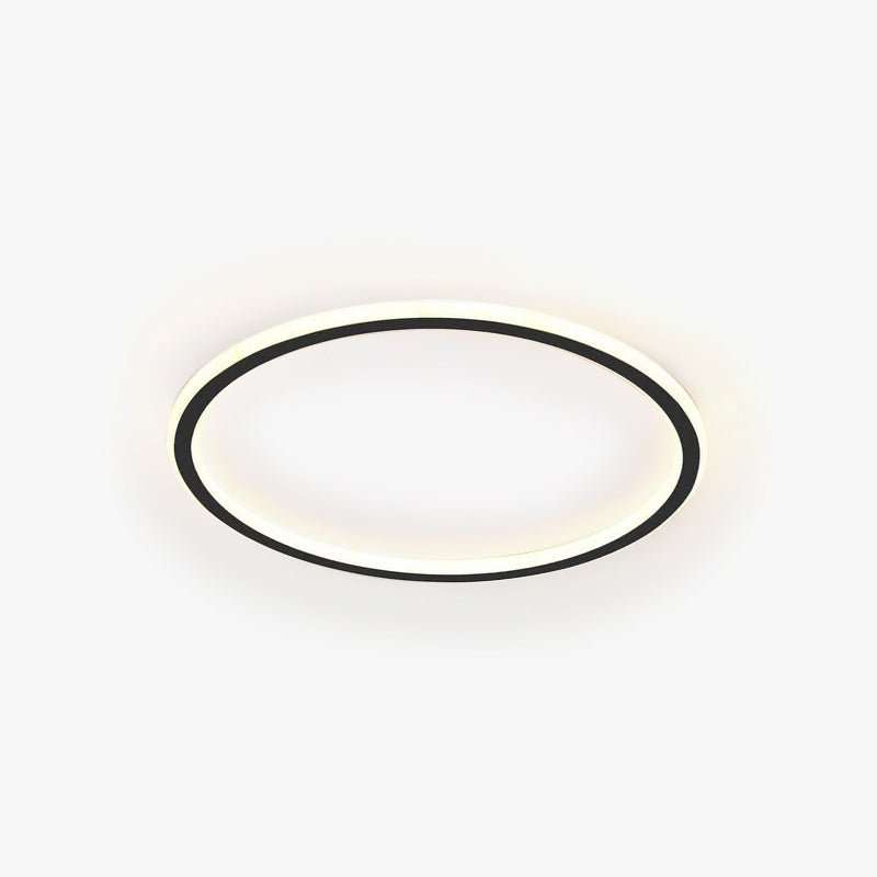 Moderne LED Deckenleuchte Rund mit Ringdesign Hero