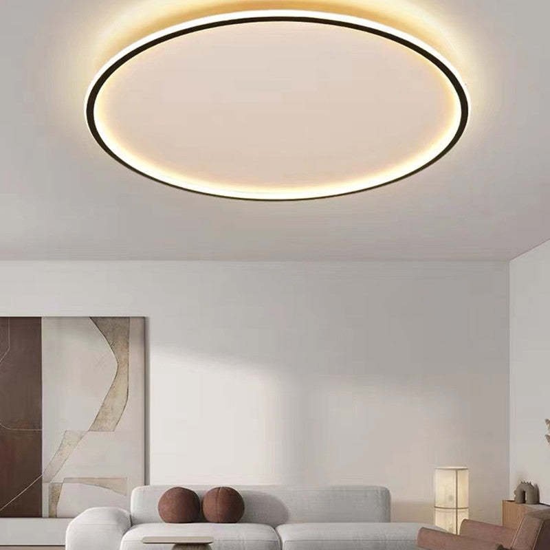 Moderne LED Deckenleuchte Rund mit Ringdesign View 11