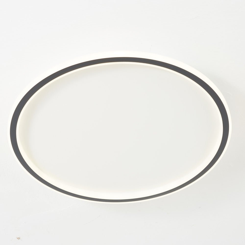 Moderne LED Deckenleuchte Rund mit Ringdesign View 13