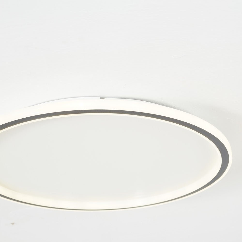 Moderne LED Deckenleuchte Rund mit Ringdesign View 19