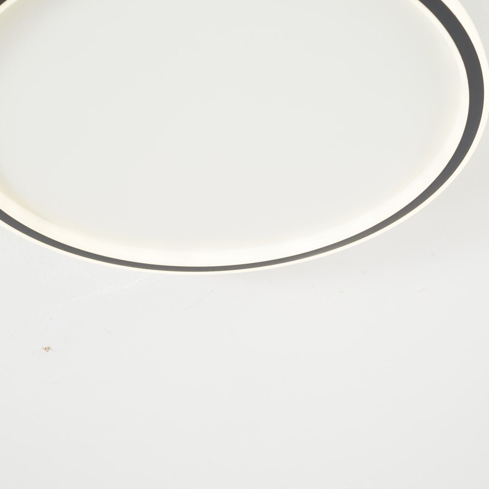 Moderne LED Deckenleuchte Rund mit Ringdesign View 20