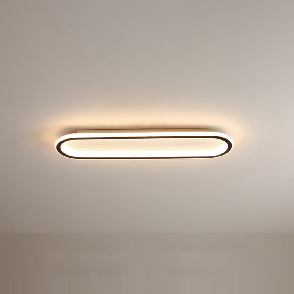 Moderne LED Einbau-Deckenleuchte Rechteck Ultraflach View 11