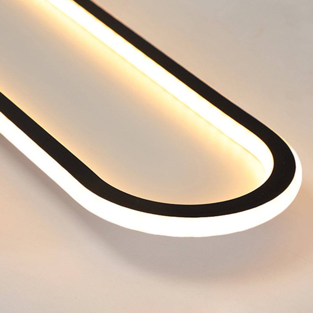 Moderne LED Einbau-Deckenleuchte Rechteck Ultraflach View 15