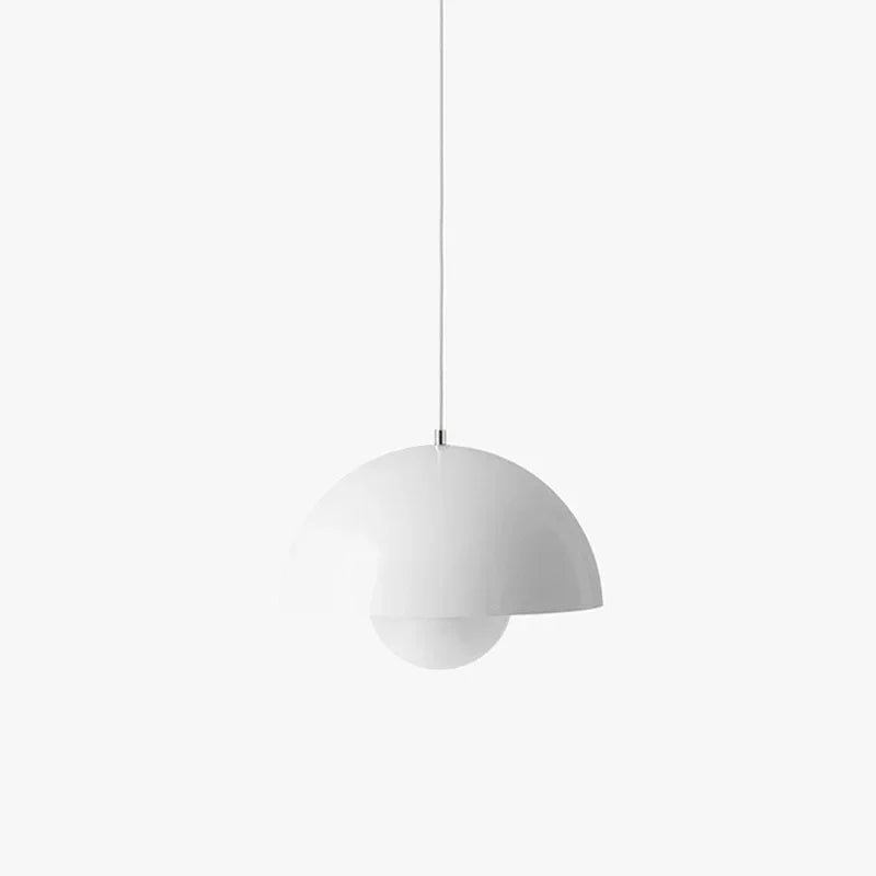 Moderne LED Halbkugel Pendelleuchte Minimalistisch Lifestyle