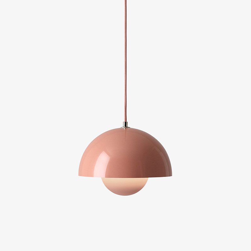 Moderne LED Halbkugel Pendelleuchte Minimalistisch View 13