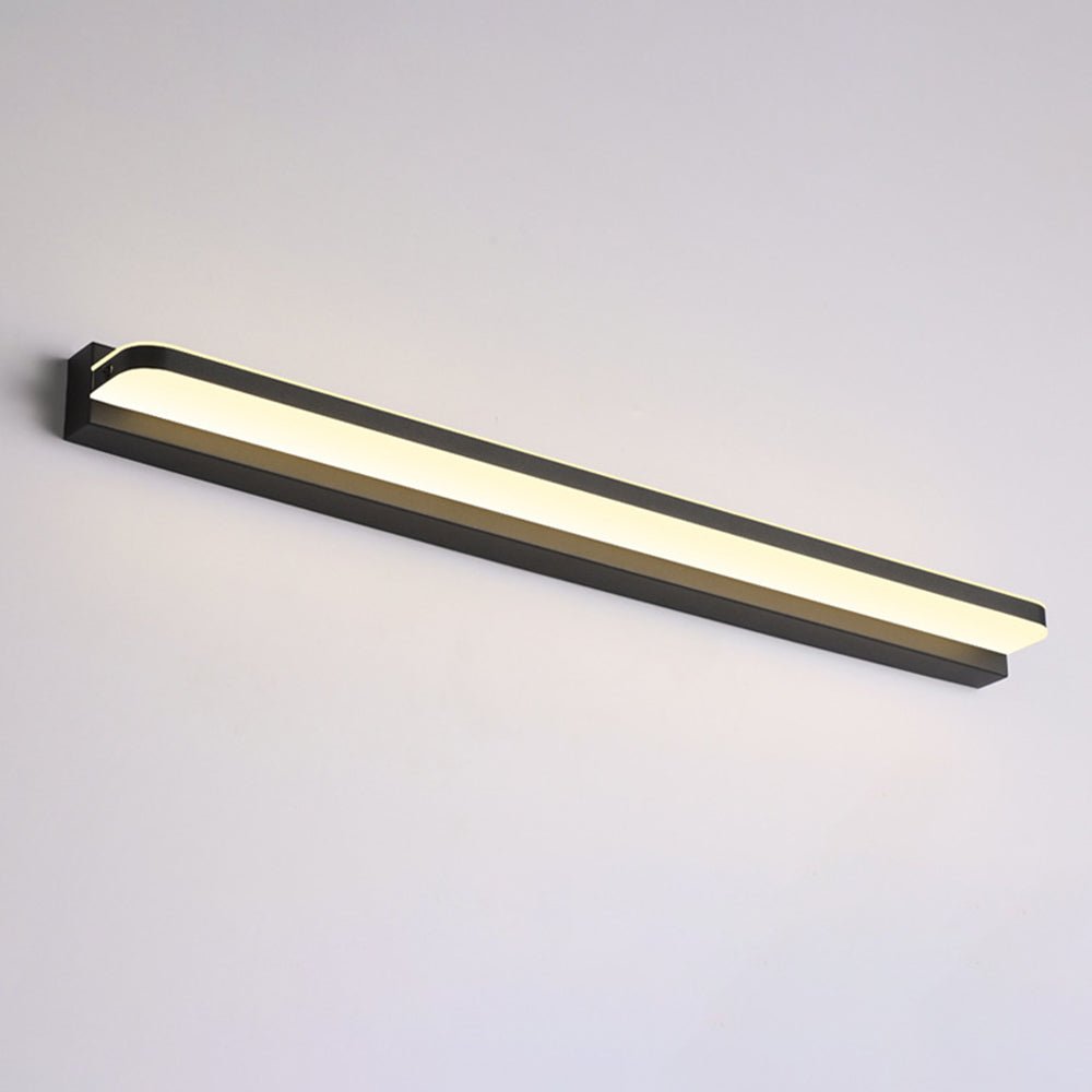 Moderne LED Spiegel-Wandleuchte Rechteckig Close Up