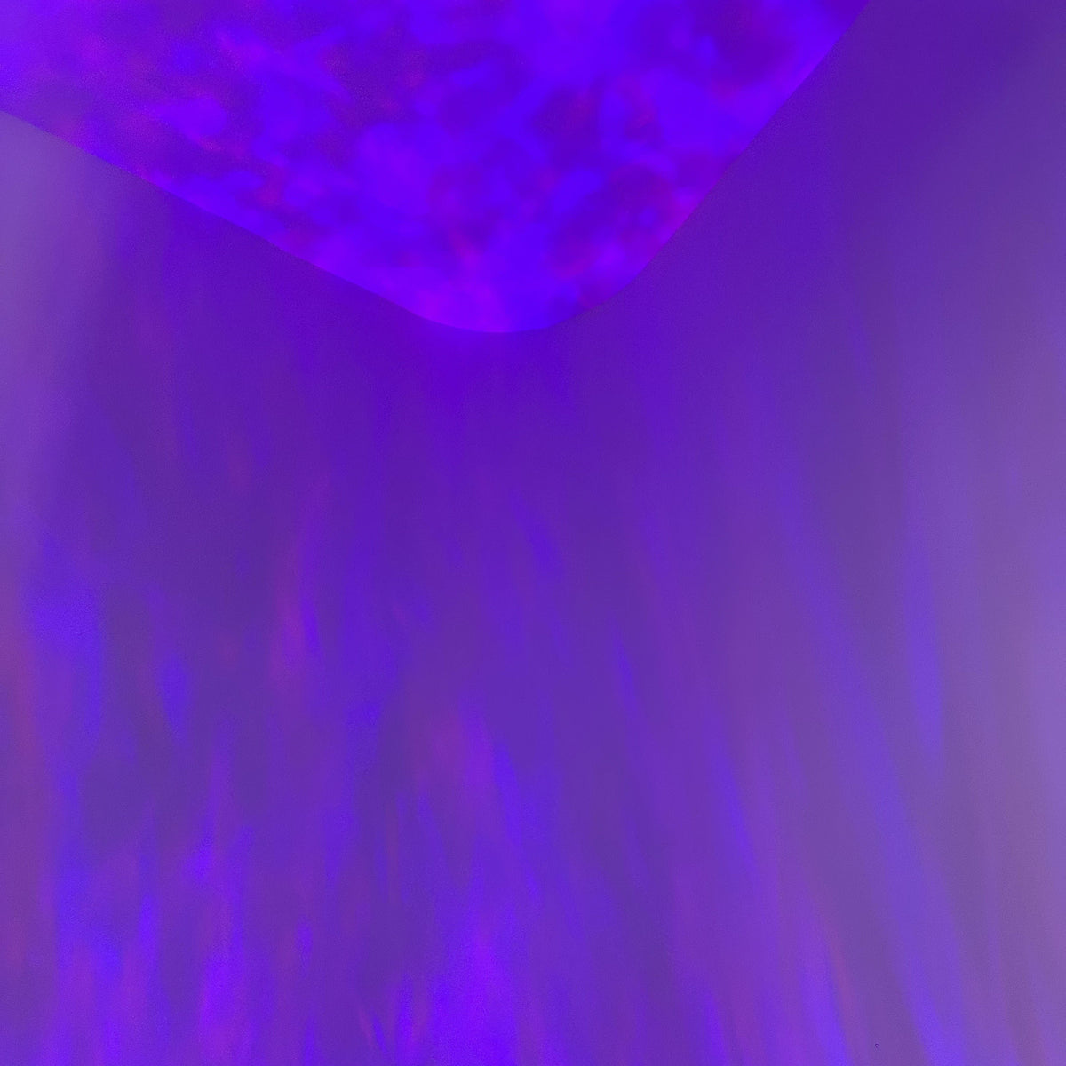 Moderne LED Wandbeleuchtung mit Welleneffekt Projektion View 20