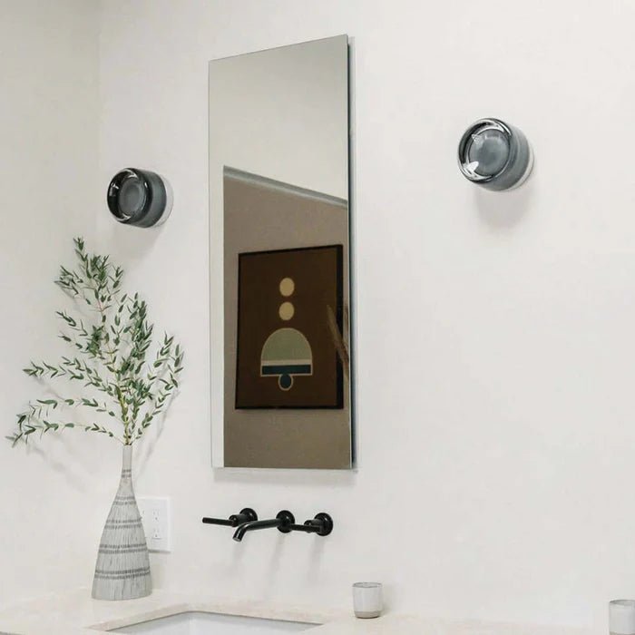 Moderne LED Wandleuchte mit konzentrischen Ringen Angle