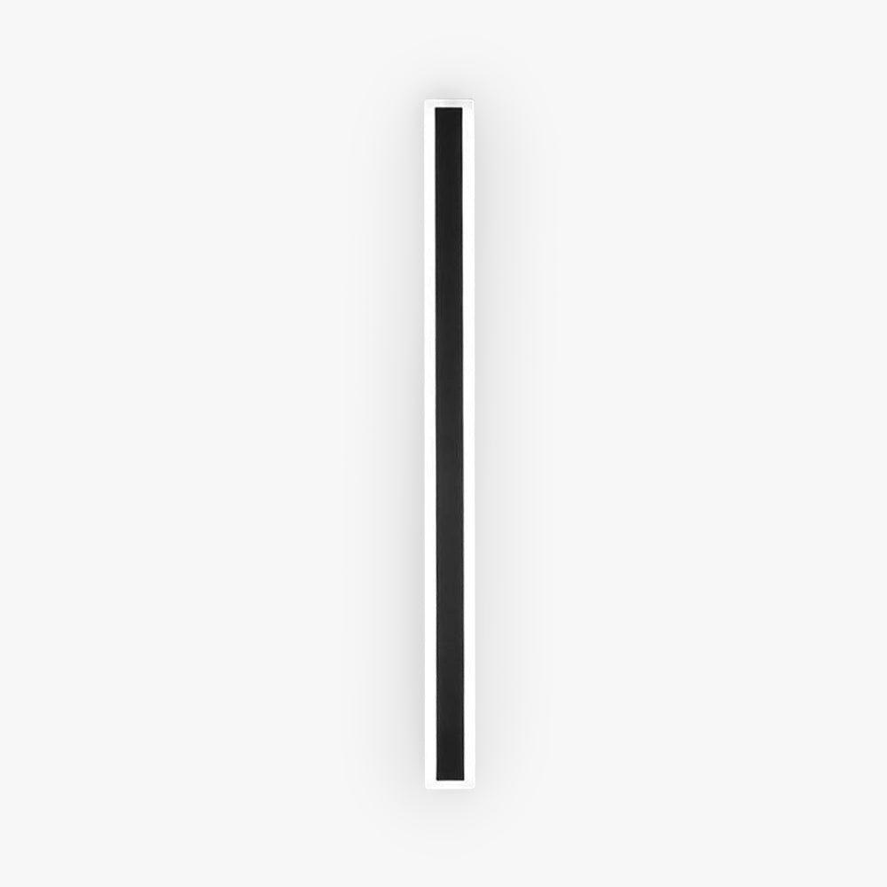 Moderne Metall LED Außenwandleuchte Linear IP65 Hero