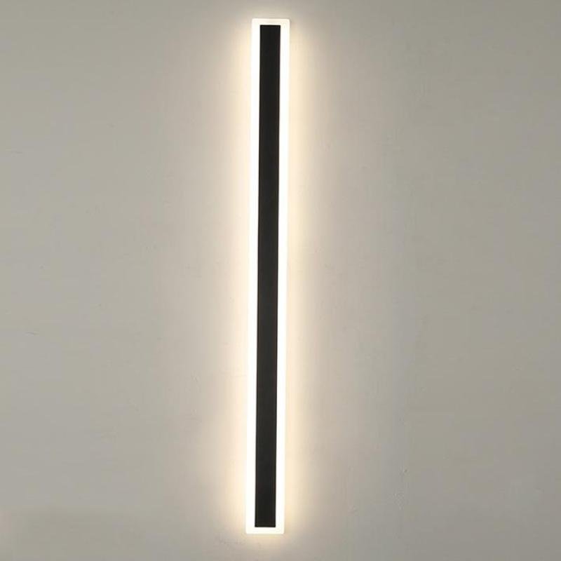 Moderne Metall LED Außenwandleuchte Linear IP65 View 14