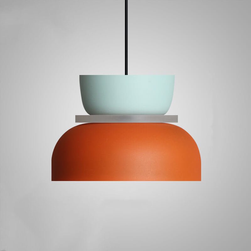Moderne Metall LED Pendelleuchte im Macaron Stil View 19