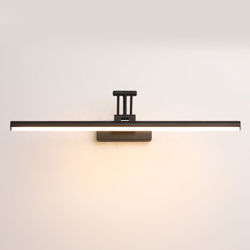 Moderne Metall LED Wandleuchte mit Spiegel Linear Alternate