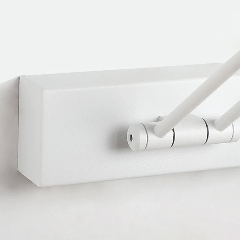 Moderne Metall LED Wandleuchte mit Spiegel Linear View 19