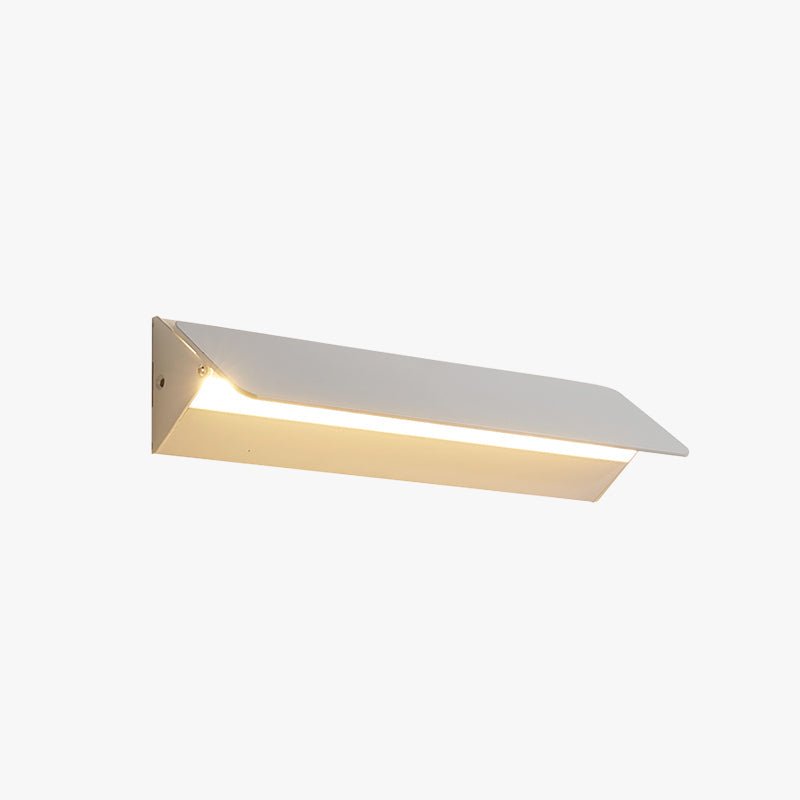 Moderne Metall LED Wandleuchte Weiß Schwenkbar Hero