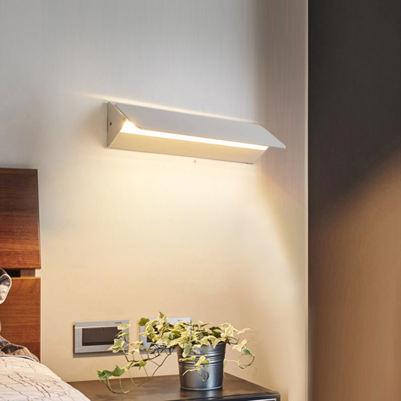 Moderne Metall LED Wandleuchte Weiß Schwenkbar View 13