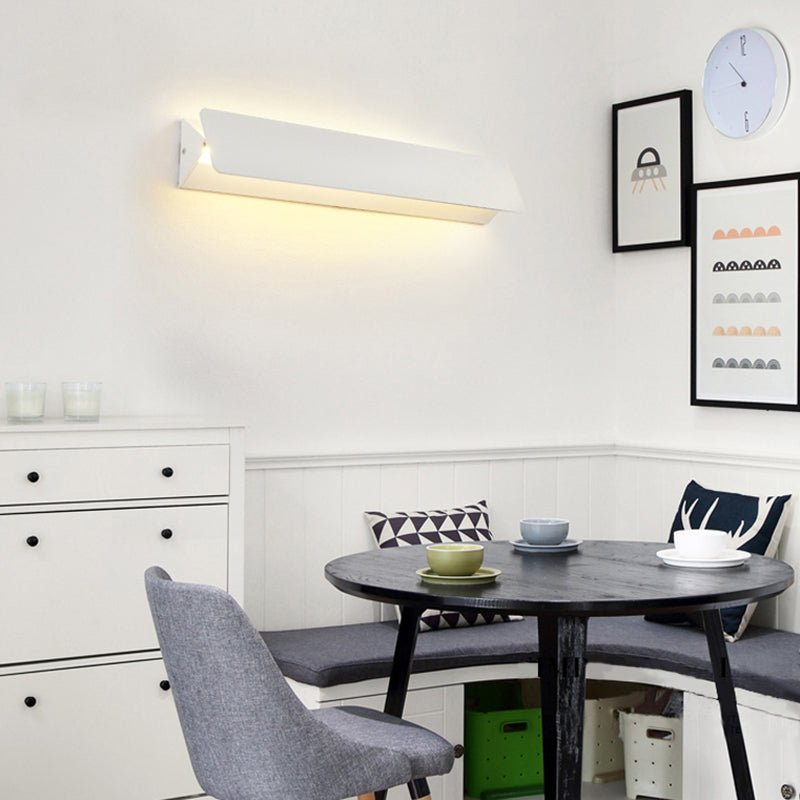 Moderne Metall LED Wandleuchte Weiß Schwenkbar View 14