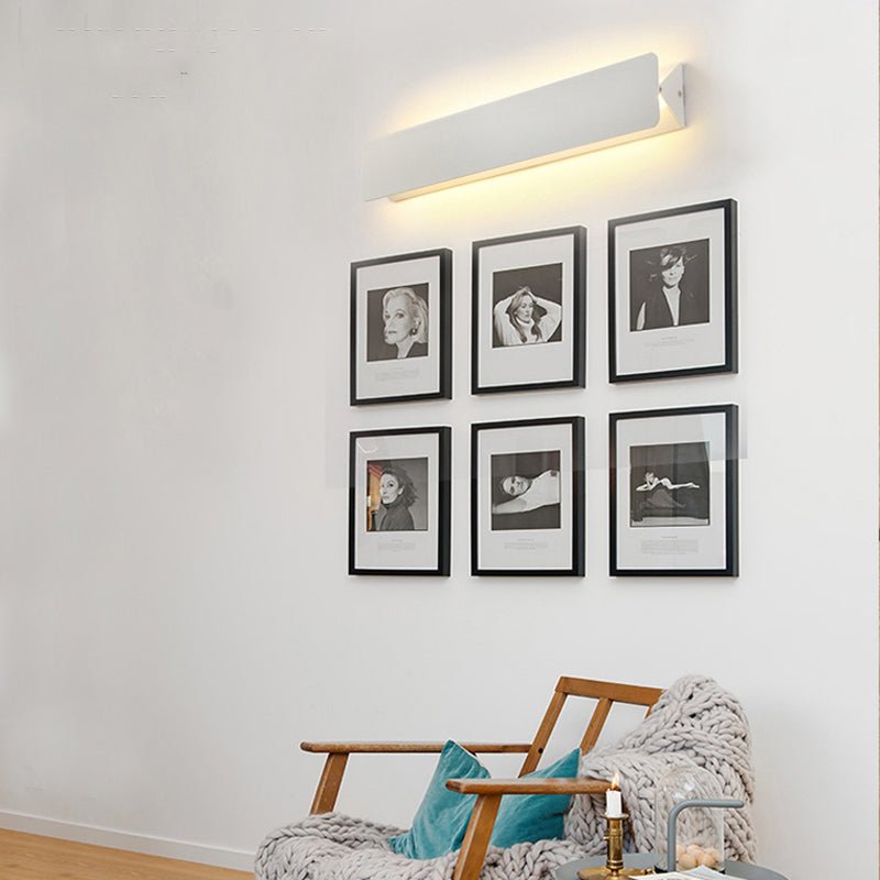 Moderne Metall LED Wandleuchte Weiß Schwenkbar View 15
