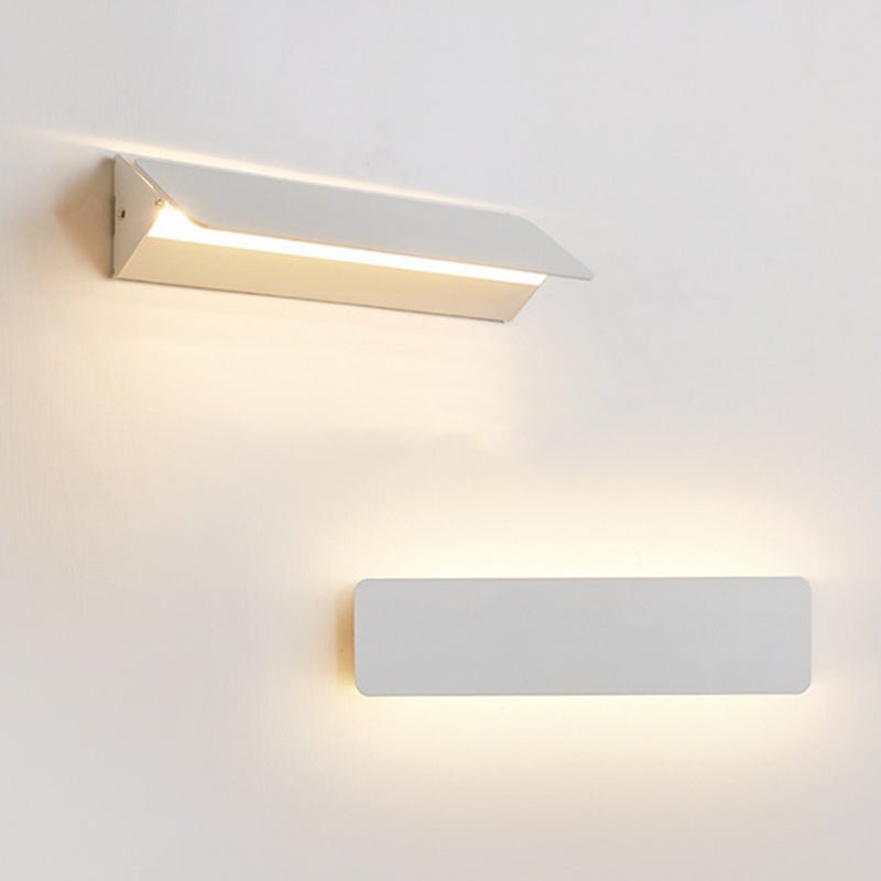 Moderne Metall LED Wandleuchte Weiß Schwenkbar View 18