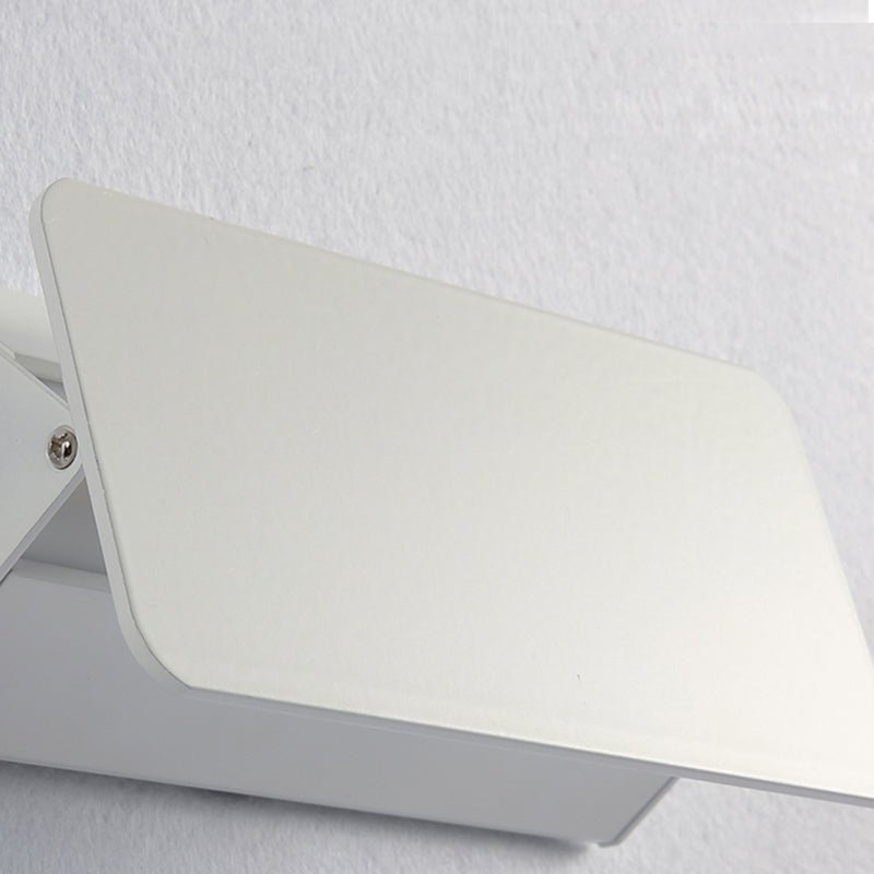Moderne Metall LED Wandleuchte Weiß Schwenkbar View 20