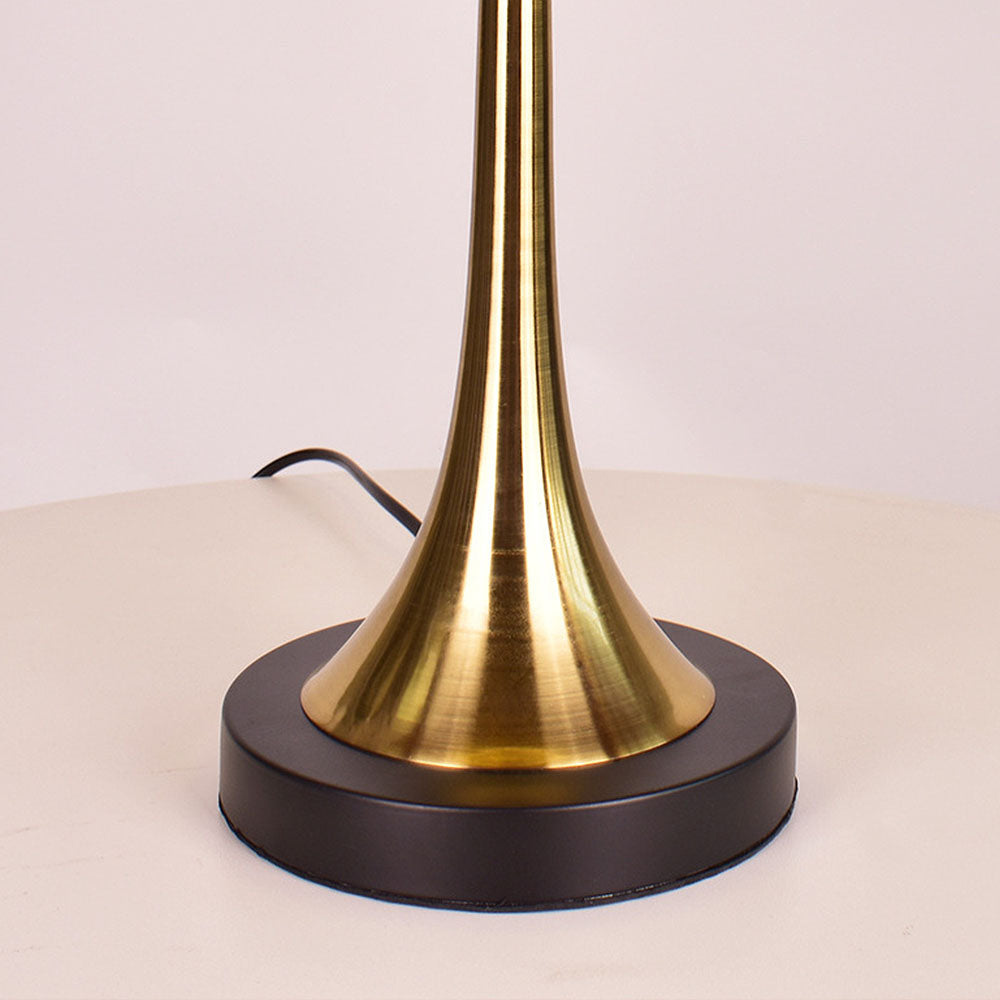 Moderne Tischlampe in Gold