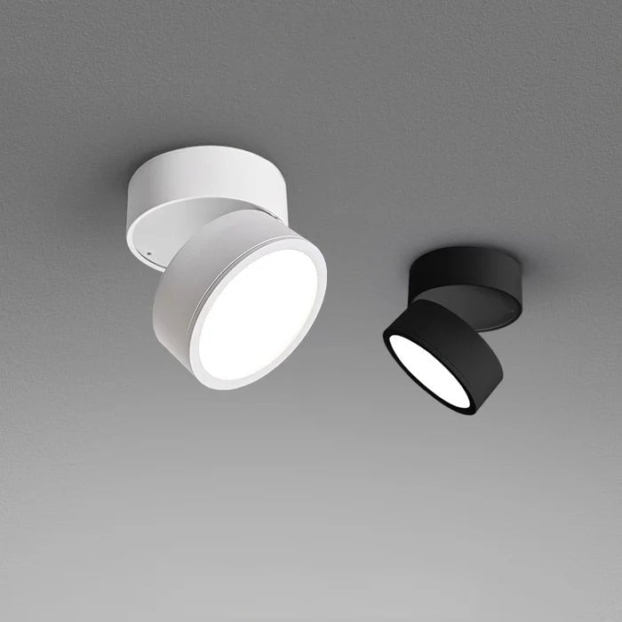 Moderner Aluminium LED Deckenstrahler Verstellbar Close Up