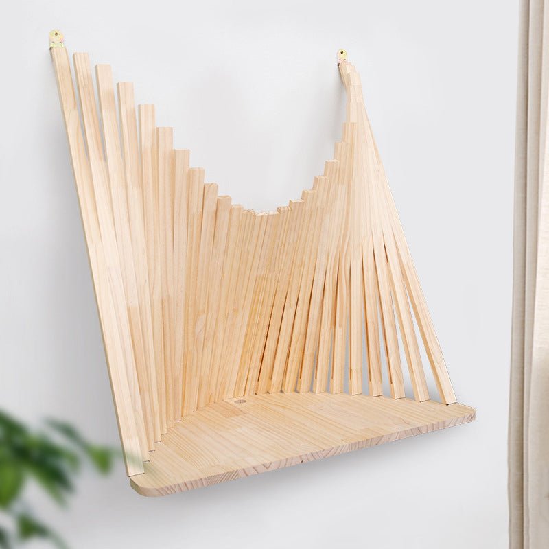 Moderner Holz Schreibtisch Halbrund Einlagig Angle