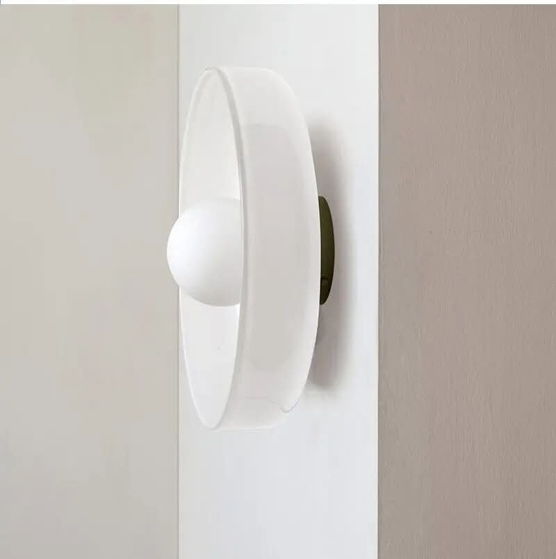 Nordische Glas Deckenlampe LED im Skandinavischen Stil Full