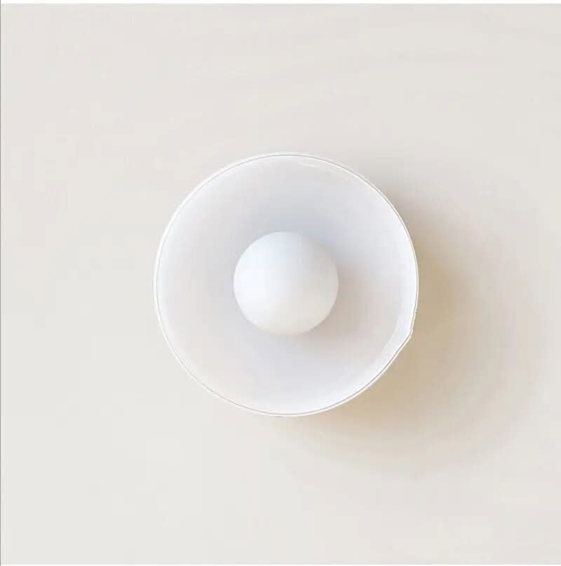 Nordische Glas Deckenlampe LED im Skandinavischen Stil Lifestyle