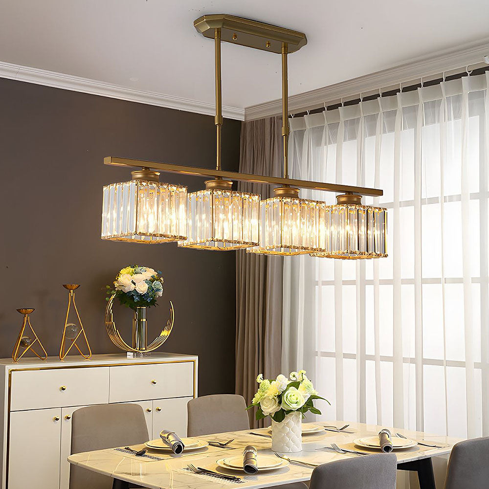 Nordische Glas-Pendelleuchte im modernen Design