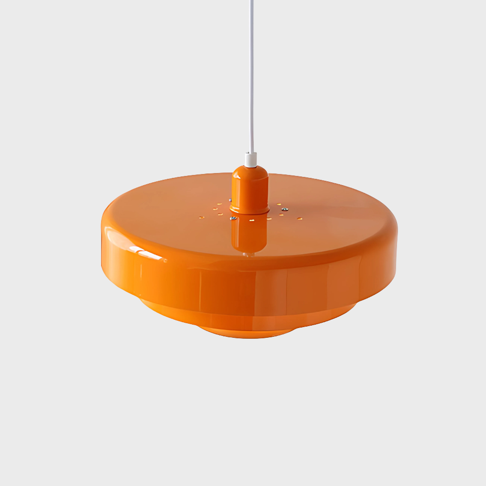 Pendelleuchte im Bauhaus‑Stil aus Eisen