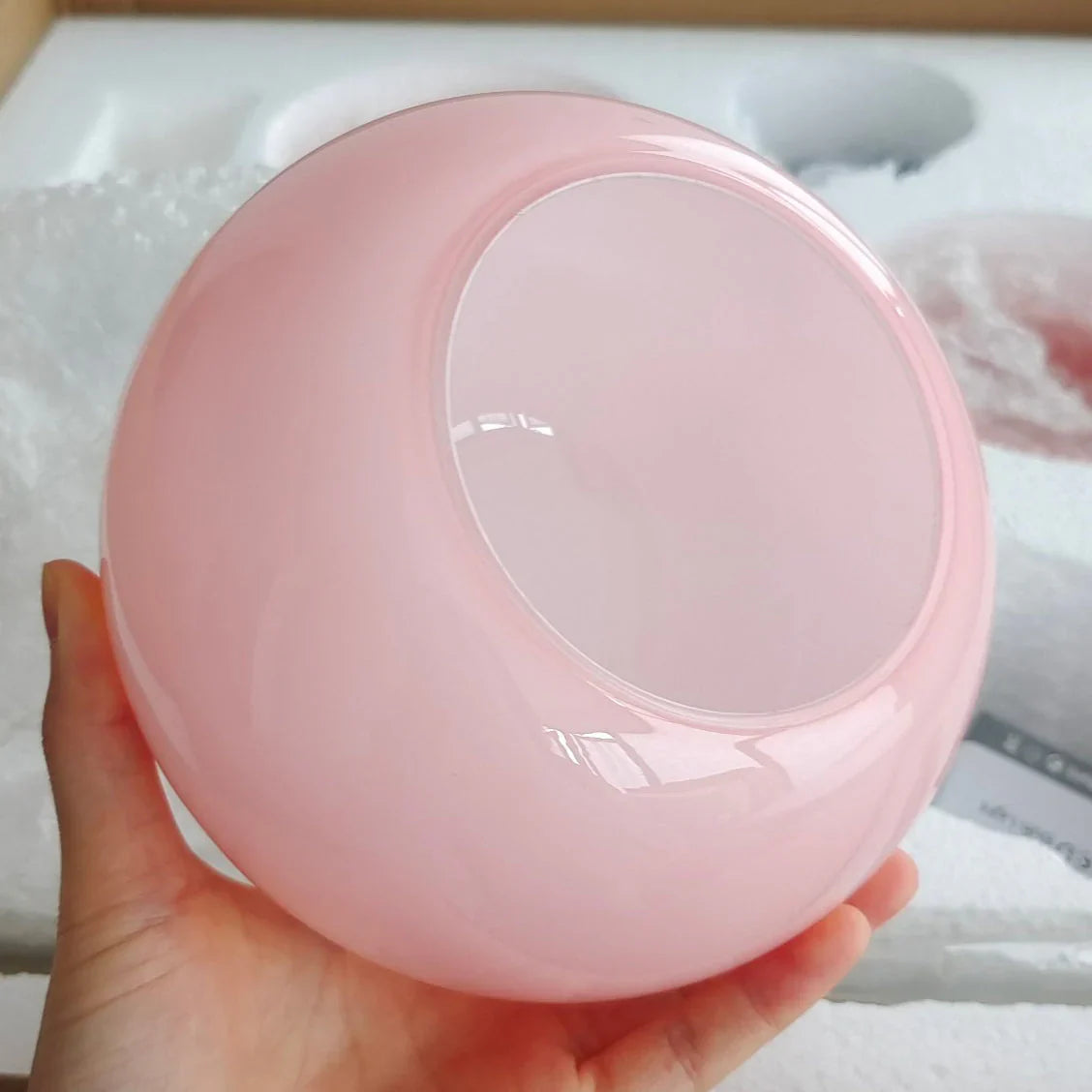 Retro Pendelleuchte mit kugelförmigen Glaskugeln Glamour View 59