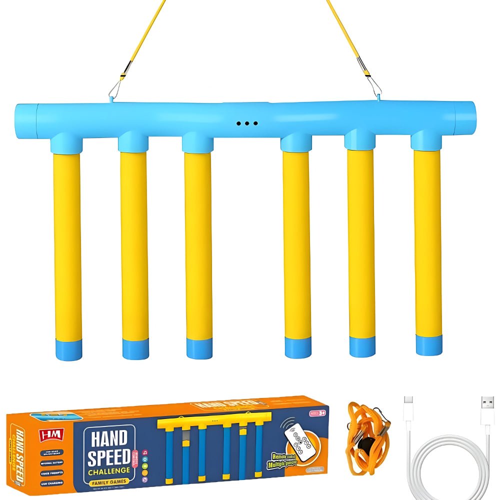 Reaktionsspiel mit Fallstäben Reflexspiel für Kinder View 11
