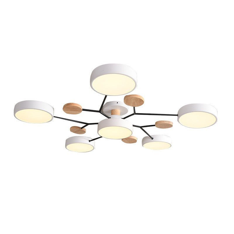 Skandinavische LED Deckenleuchte mit Ast Design View 22