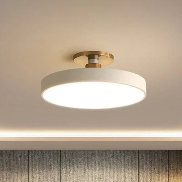 Skandinavische LED Deckenleuchte Rund Minimalistisch Lifestyle