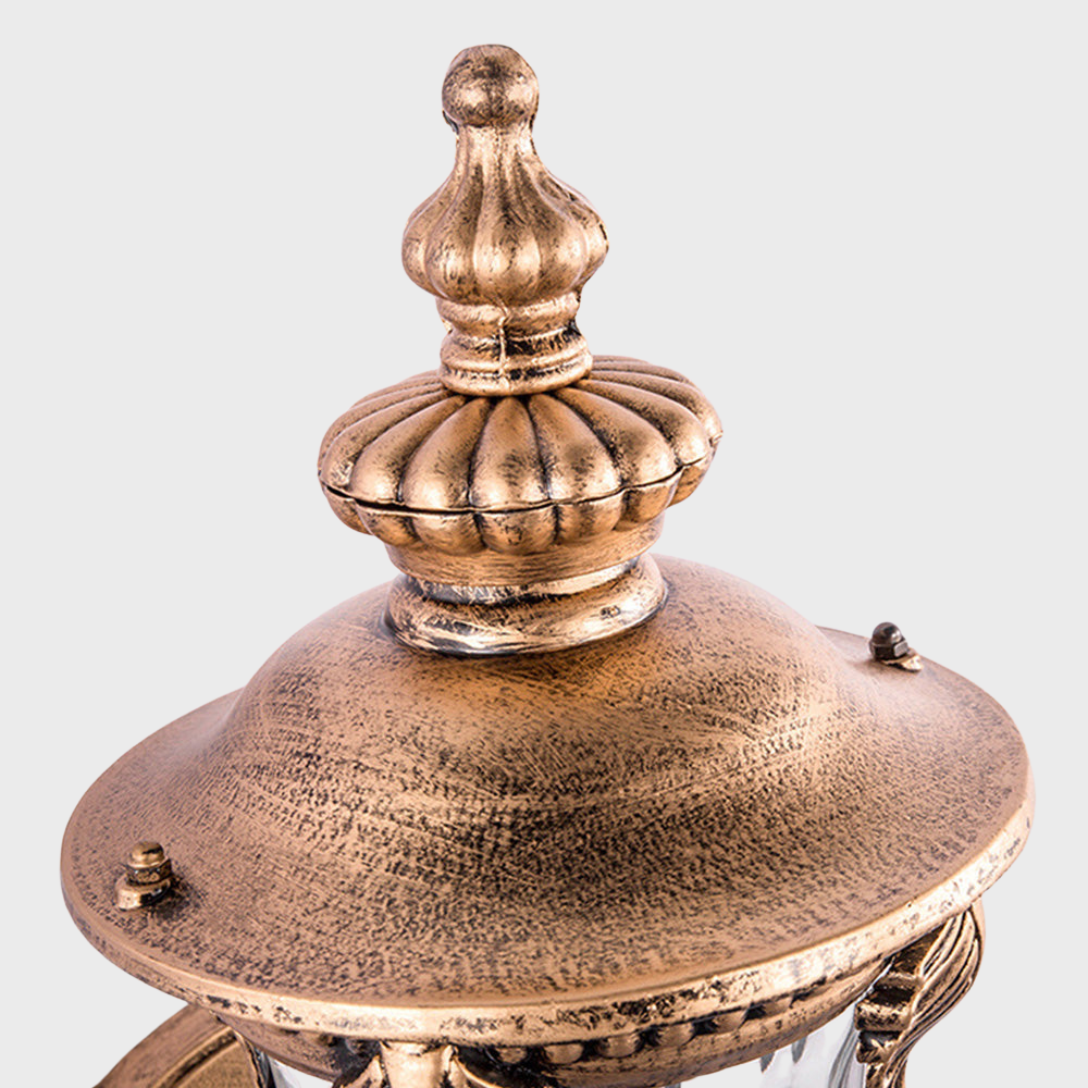 Vintage Außenwandleuchte in Gold