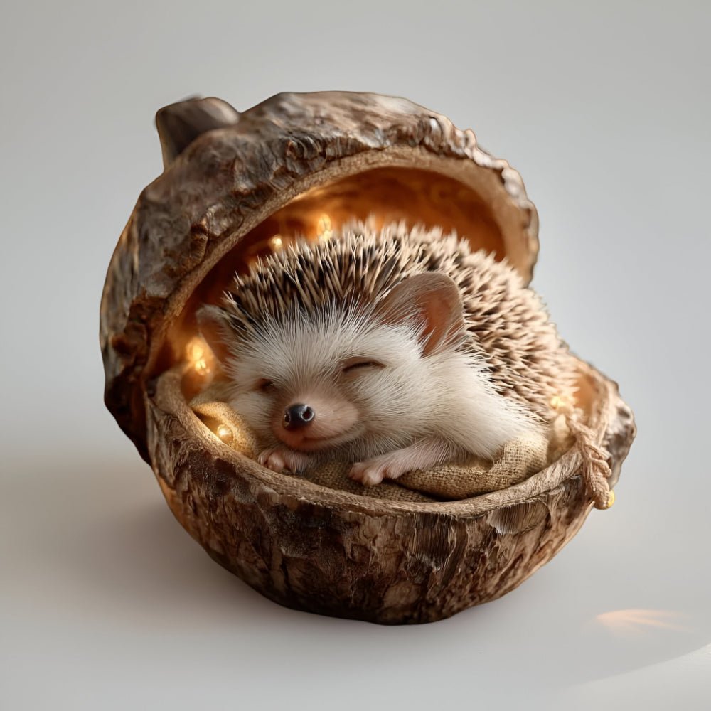 Weihnachtsdekoration Waldtiere in Eichel als Baumdeko View 14